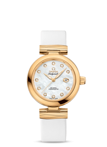 Omega 425.62.34.20.55.003 LadyMatic Co-Axial 34 Yellow Gold