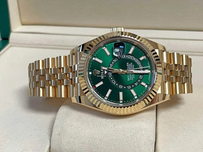 Rolex Sky-Dweller 336938 Green Jubilee