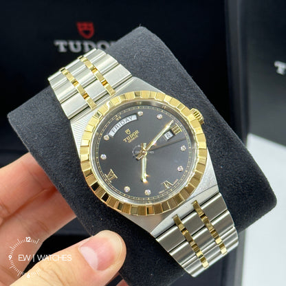 Tudor Royal 41mm 28603-0005 Black Diamonds 2023