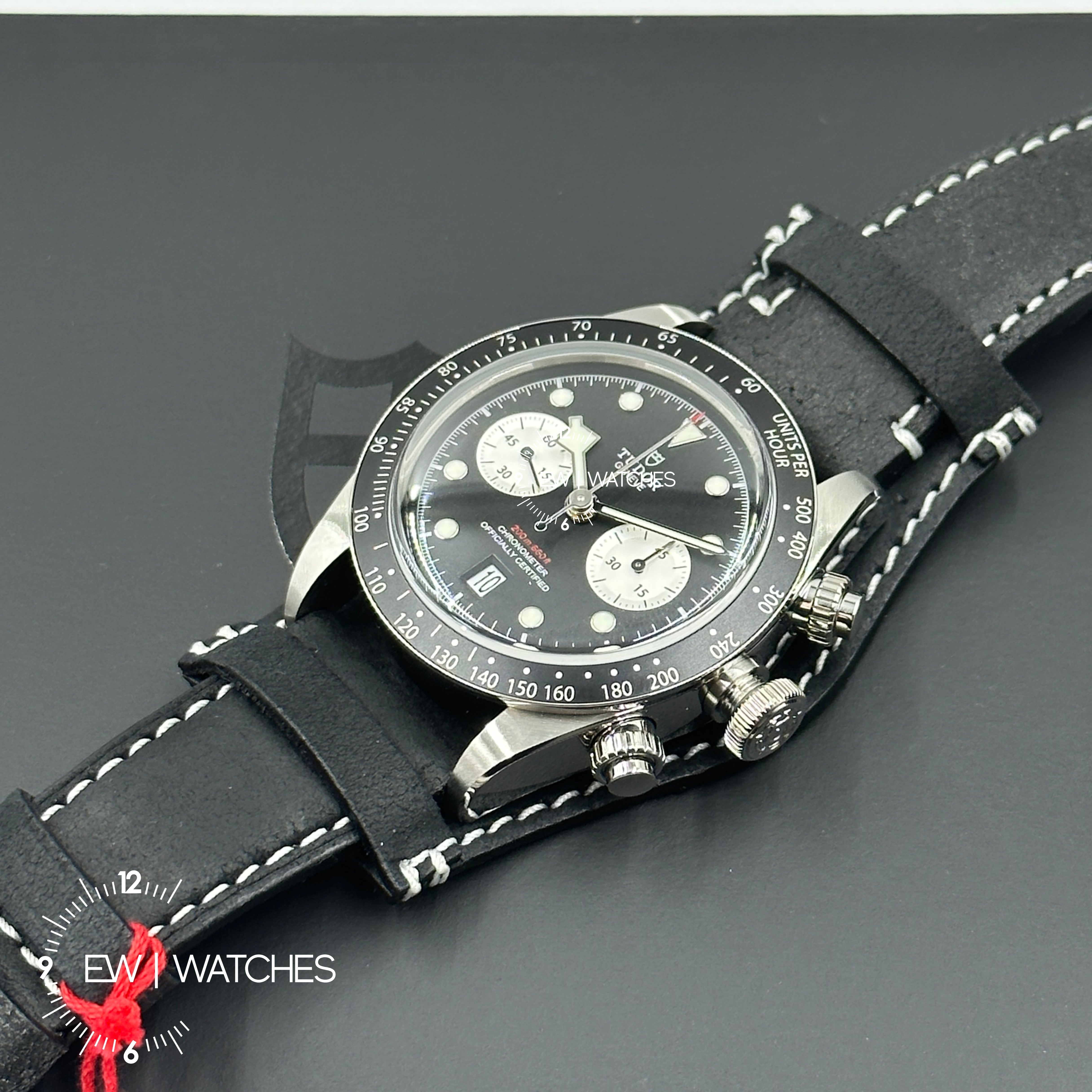 Tudor Black Bay Chrono 41mm 79360N-0005 Black Strap