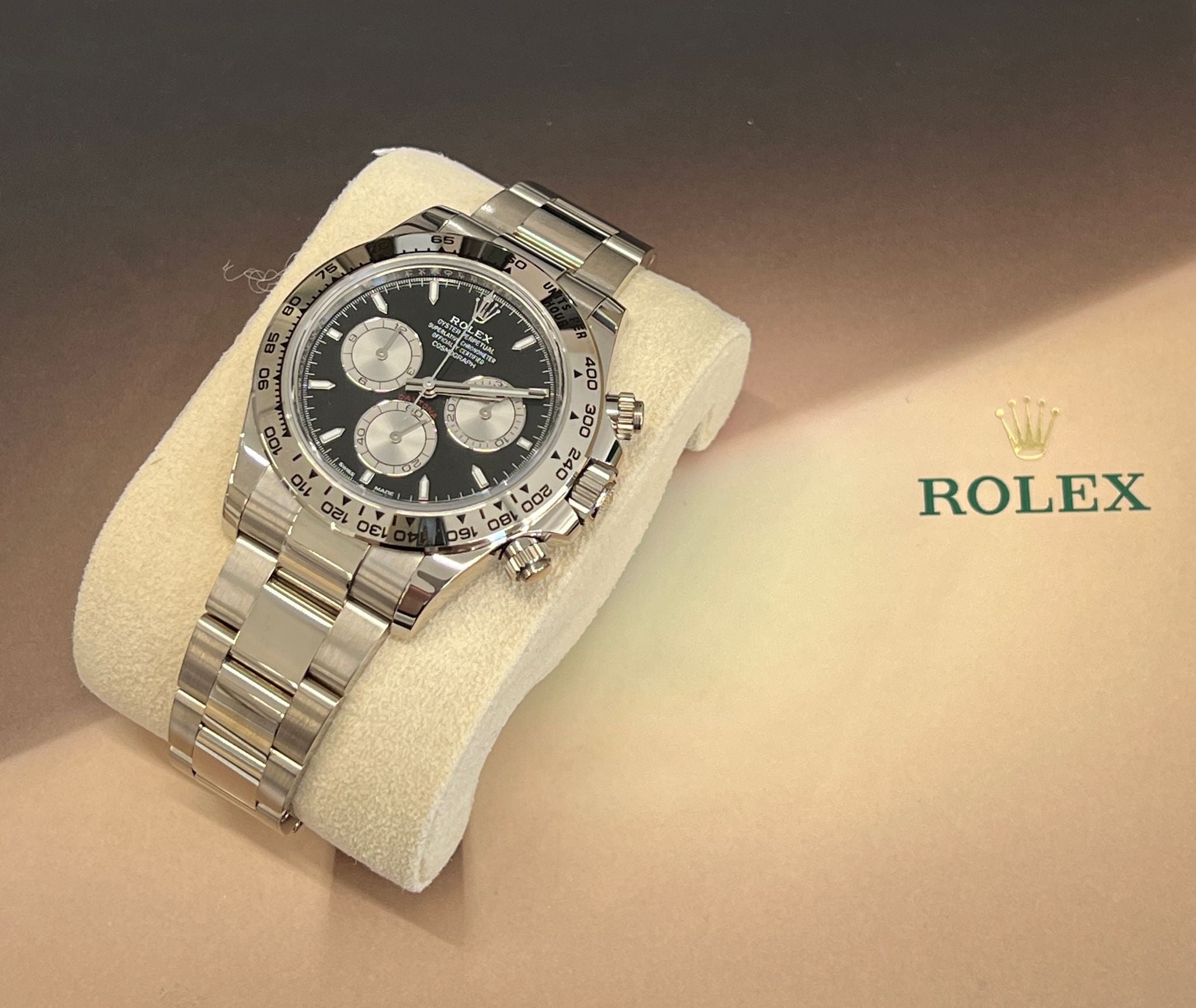 Rolex Cosmograph Daytona 126509 Bright black and Steel