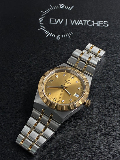 Tudor Royal Date 34 M28403-0006 Champagne Diamond 2026