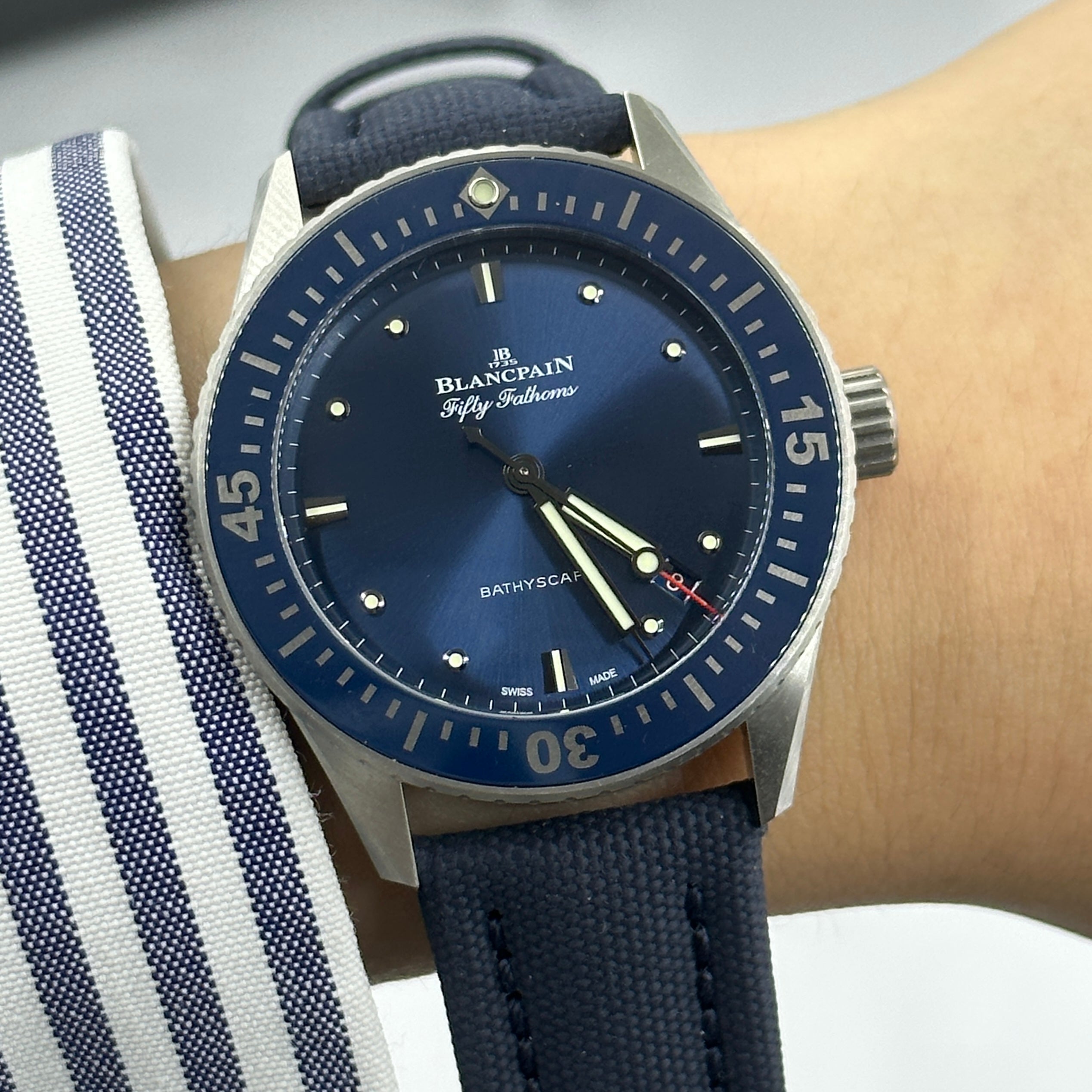 Blancpain Fifty Fathoms Bathyscaphe 5100-1140-O52A