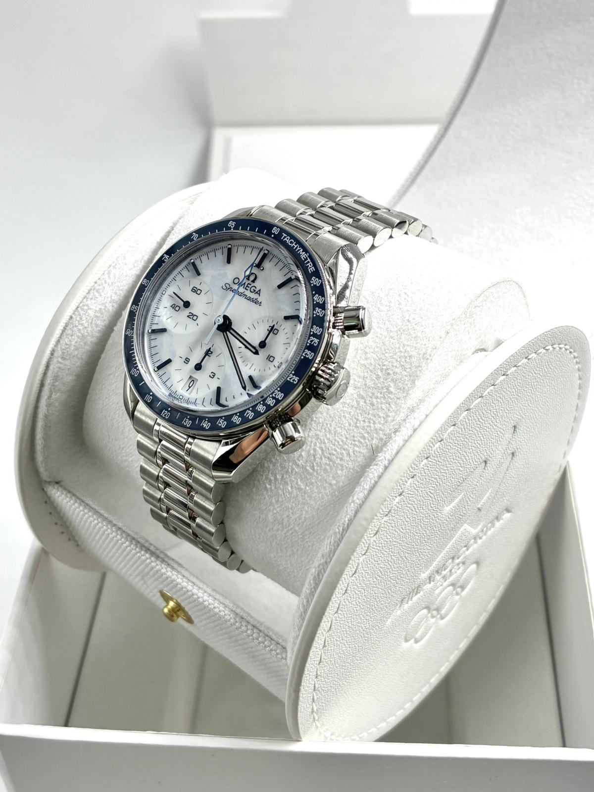 Omega 522.30.38.50.04.002 Speedmaster 38 Milano Cortina 2026