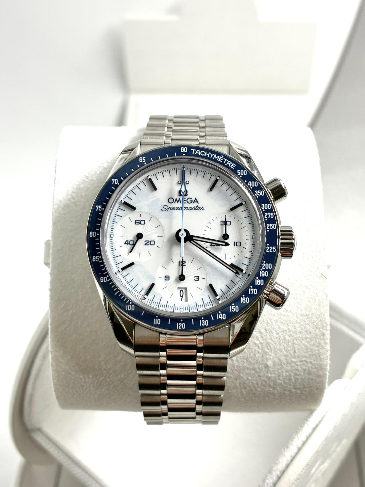 Omega 522.30.38.50.04.002 Speedmaster 38 Milano Cortina 2026