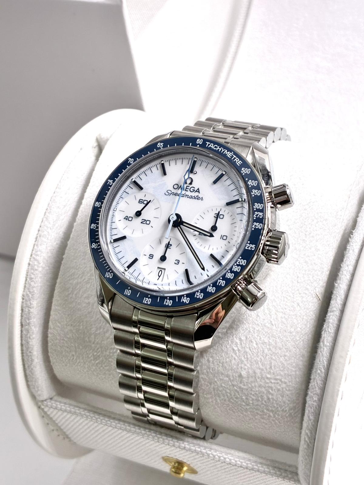 Omega 522.30.38.50.04.002 Speedmaster 38 Milano Cortina 2026