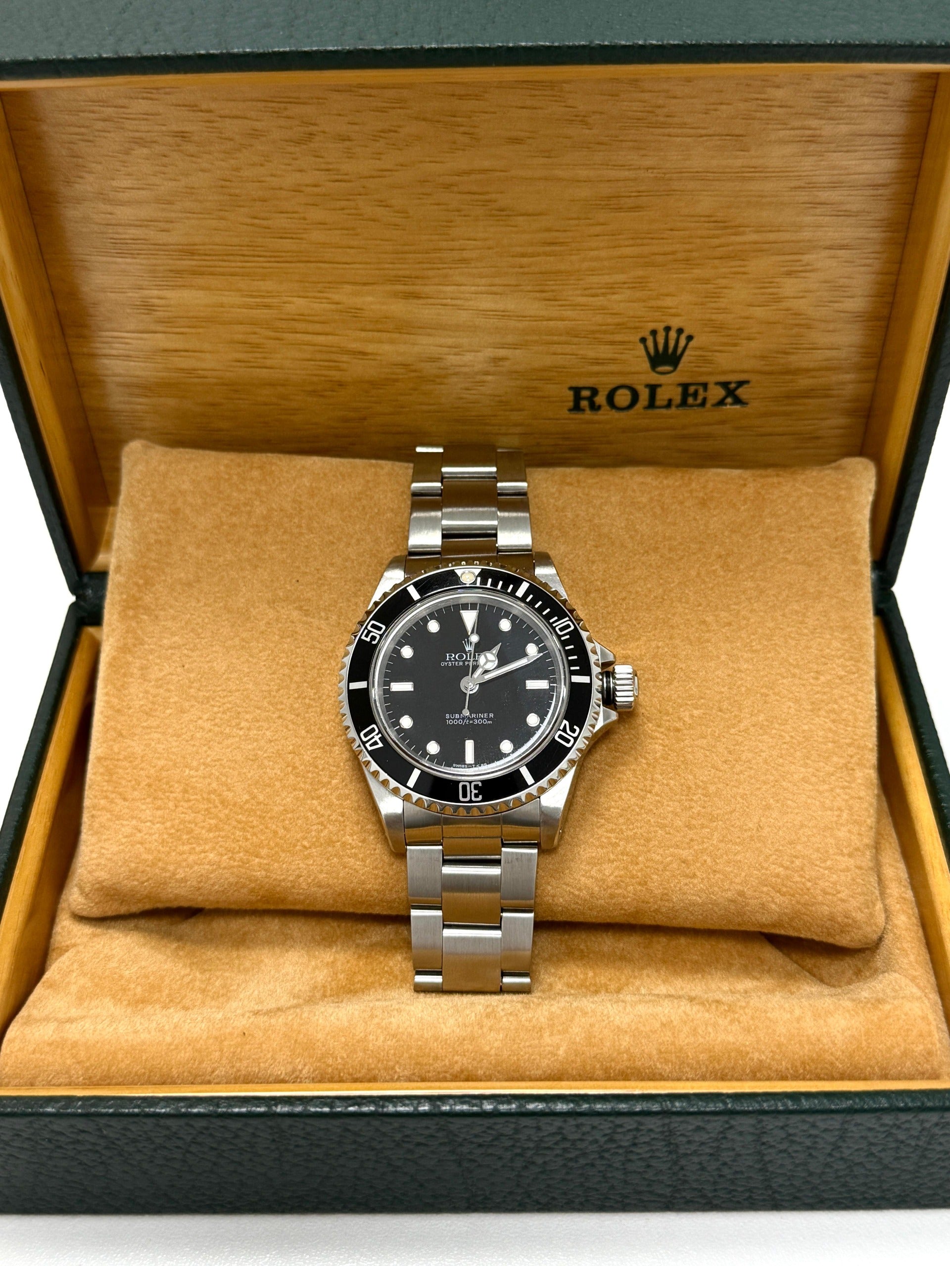 ROLEX 14060 BLACK OYS