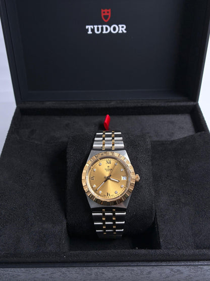 Tudor Royal Date 34 M28403-0006 Champagne Diamond 2026