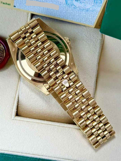 ROLEX 116238 black diamond  jubilee 22links