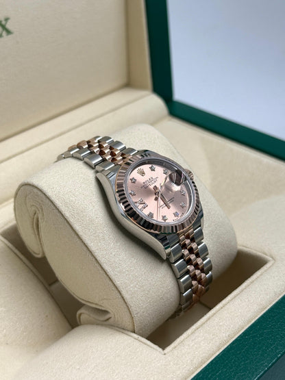 ROLEX  Lady-Datejust 28MM 279171G ROSE STAR  JUB