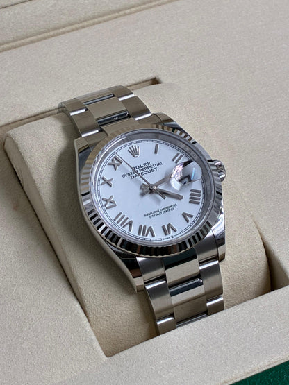 Rolex Datejust 36 126234 White Roman Oyster 2026