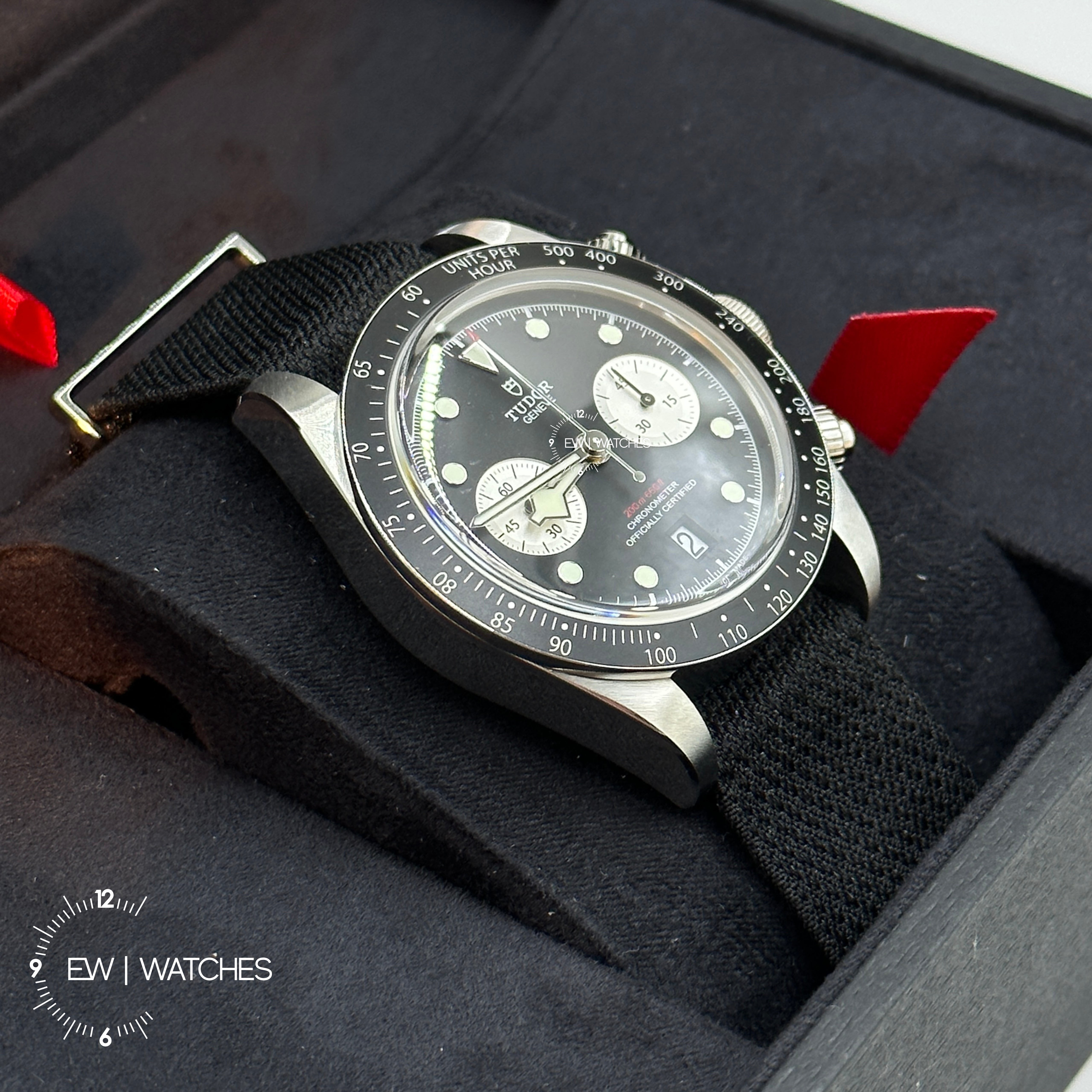 Tudor Black Bay Chrono 41mm 79360N-0007 Black Woven 2023