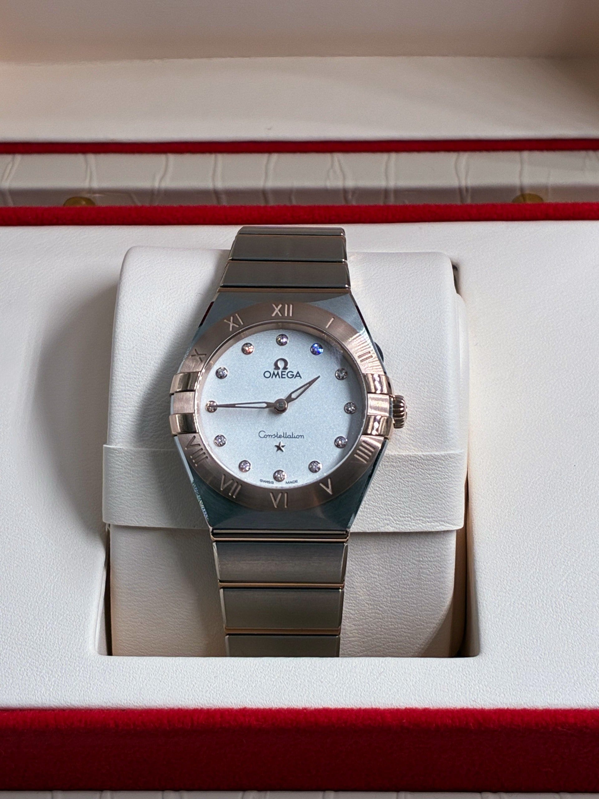 Omega 131.20.28.60.52.001 Constellation Manhattan 28 Quartz