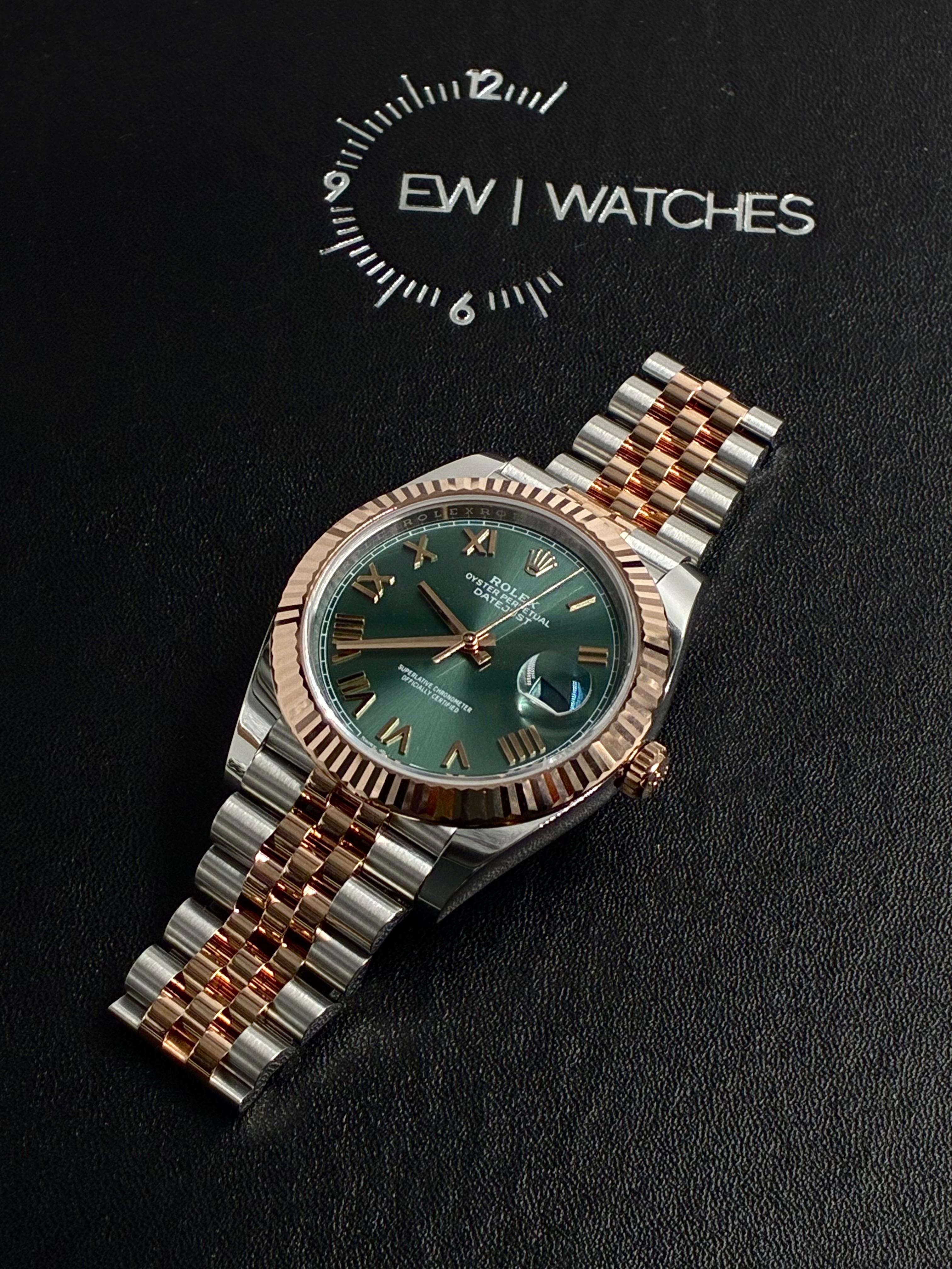 Rolex Datejust 41 126331 Green Roman Jub 2026