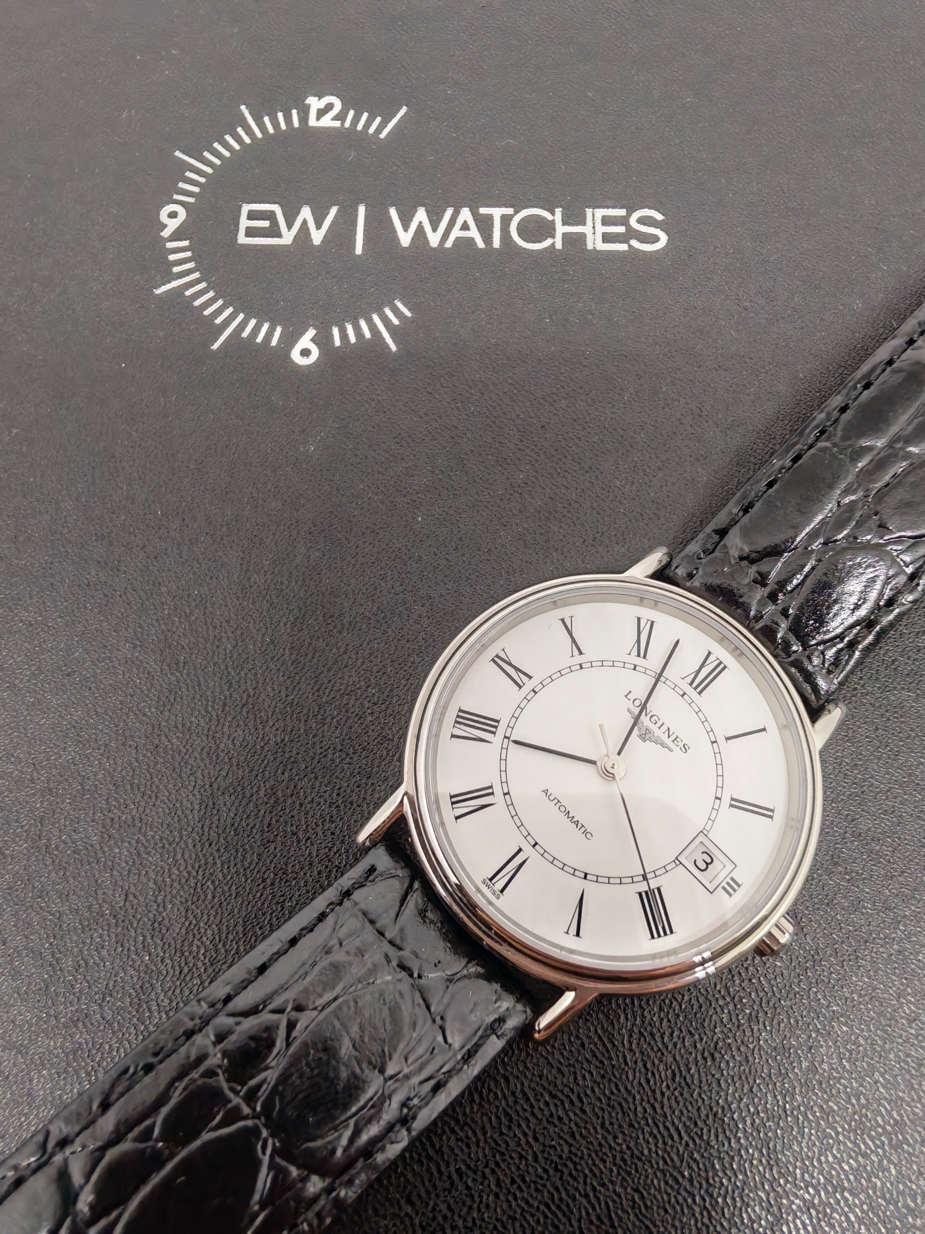 Longines White Automatic Presence Stainless L4.821.4.11.2  2026