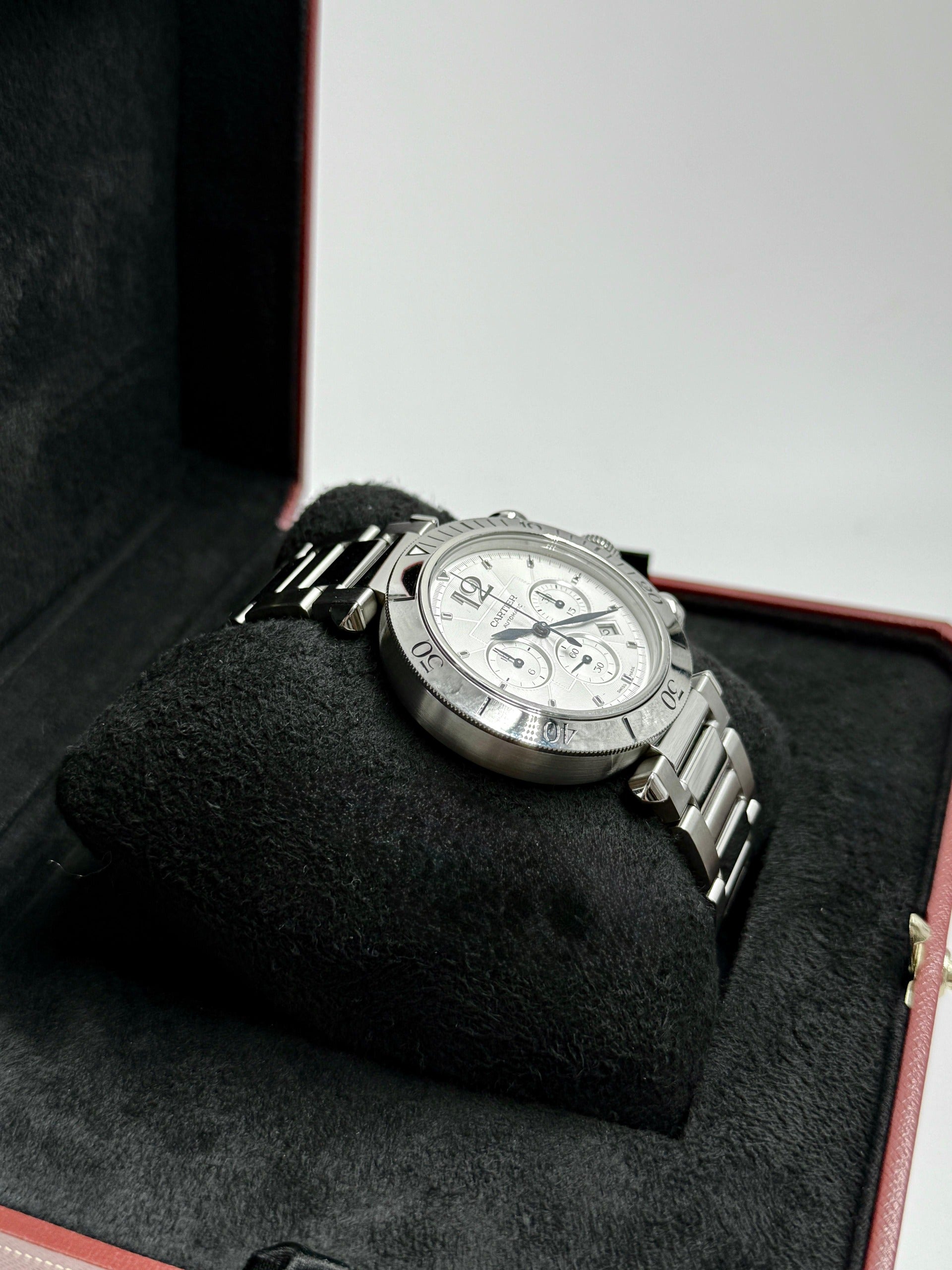 Cartier Pasha Chronograph Watch 41mm WSPA0018