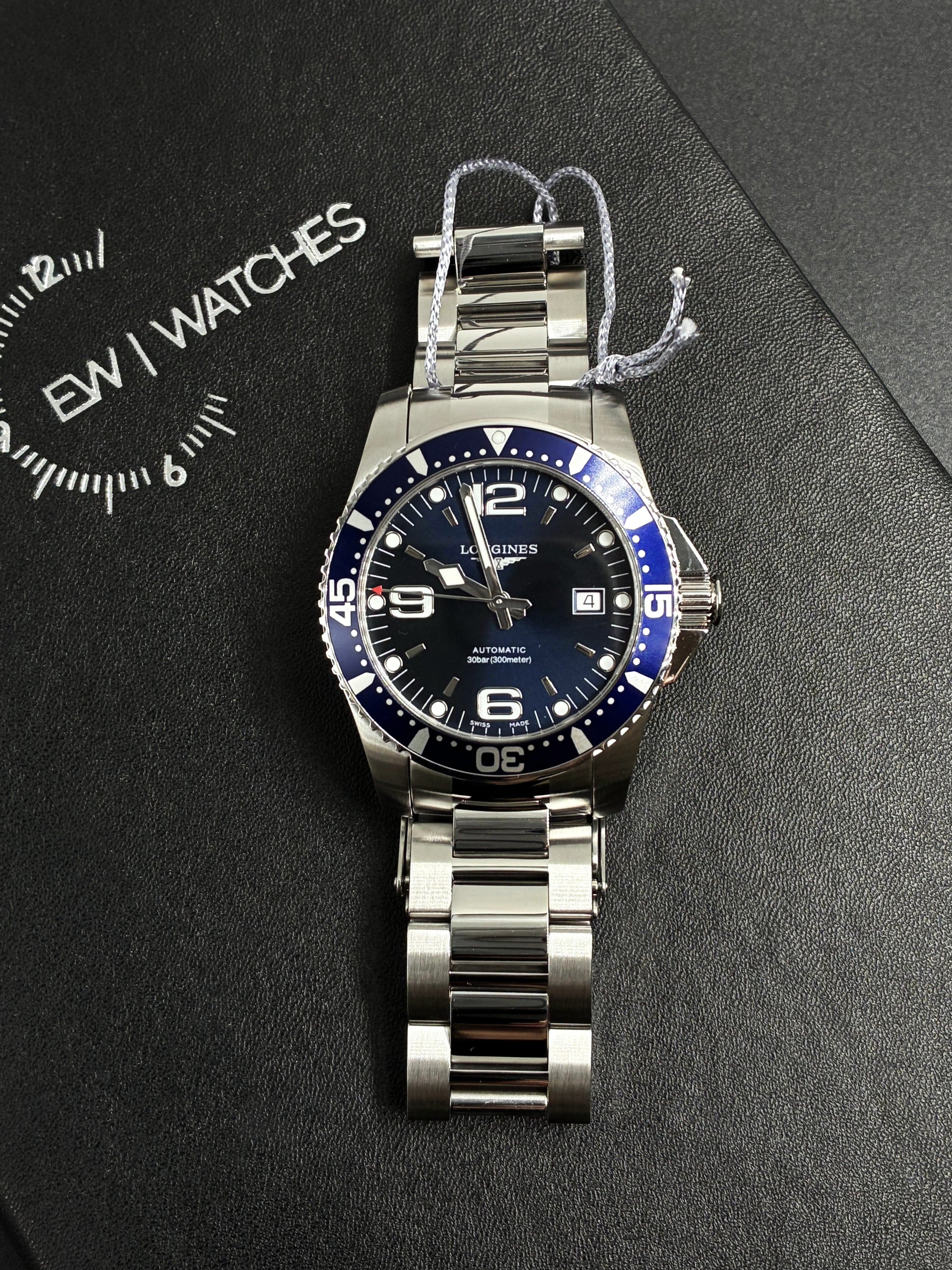 Longines Automatic Hydroconquest Blue L3.742.4.96.6