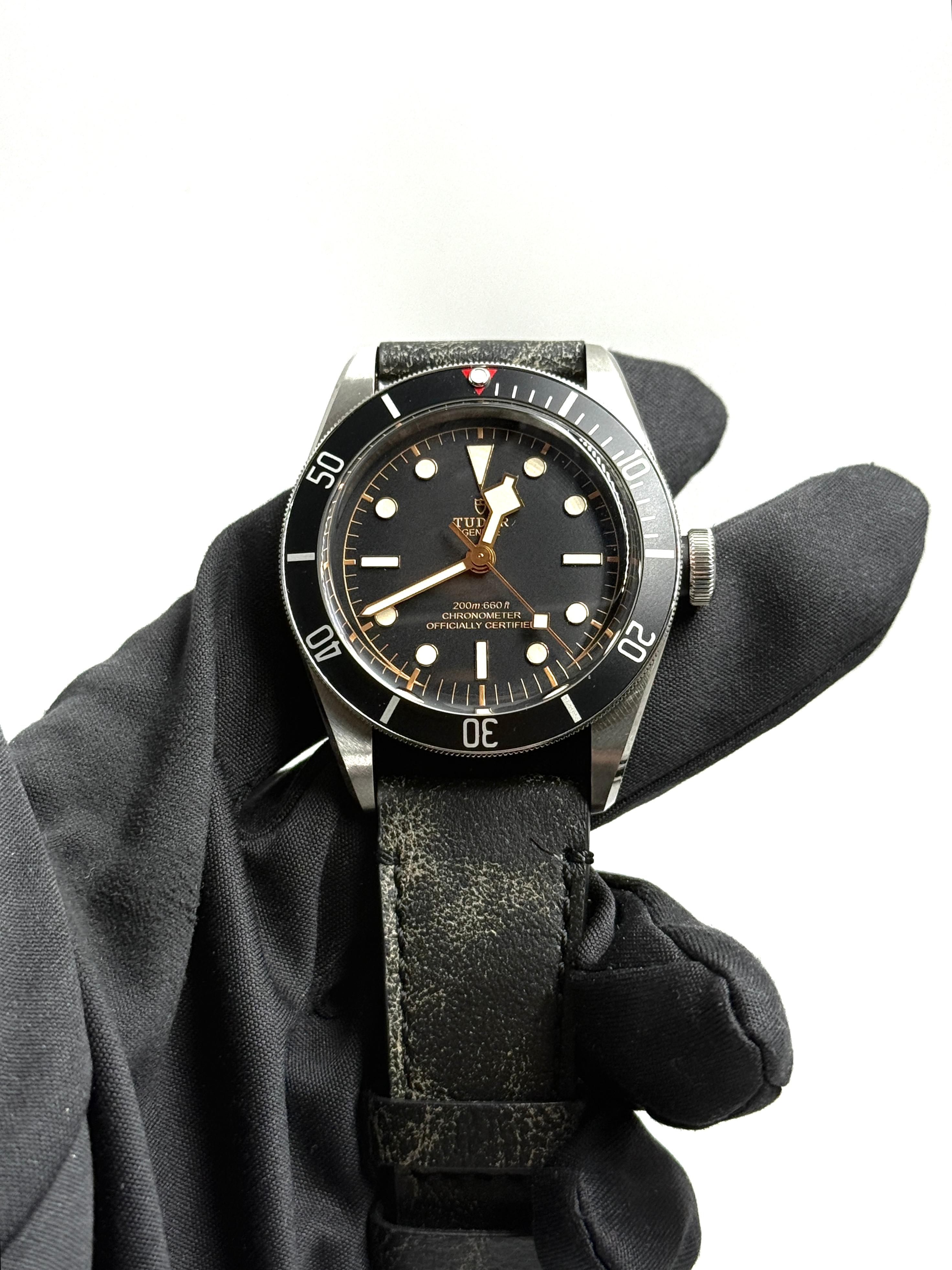 Tudor Black Bay 41mm 79230N-0008 Black Leather 2024 HWN