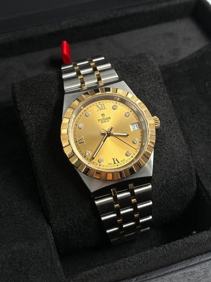 Tudor Royal Date 34 M28403-0006 Champagne Diamond 2026