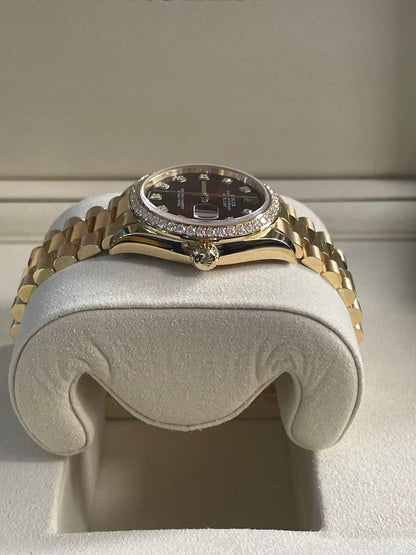 Rolex Datejust 31 278288RBR G Red Ombre President 2025