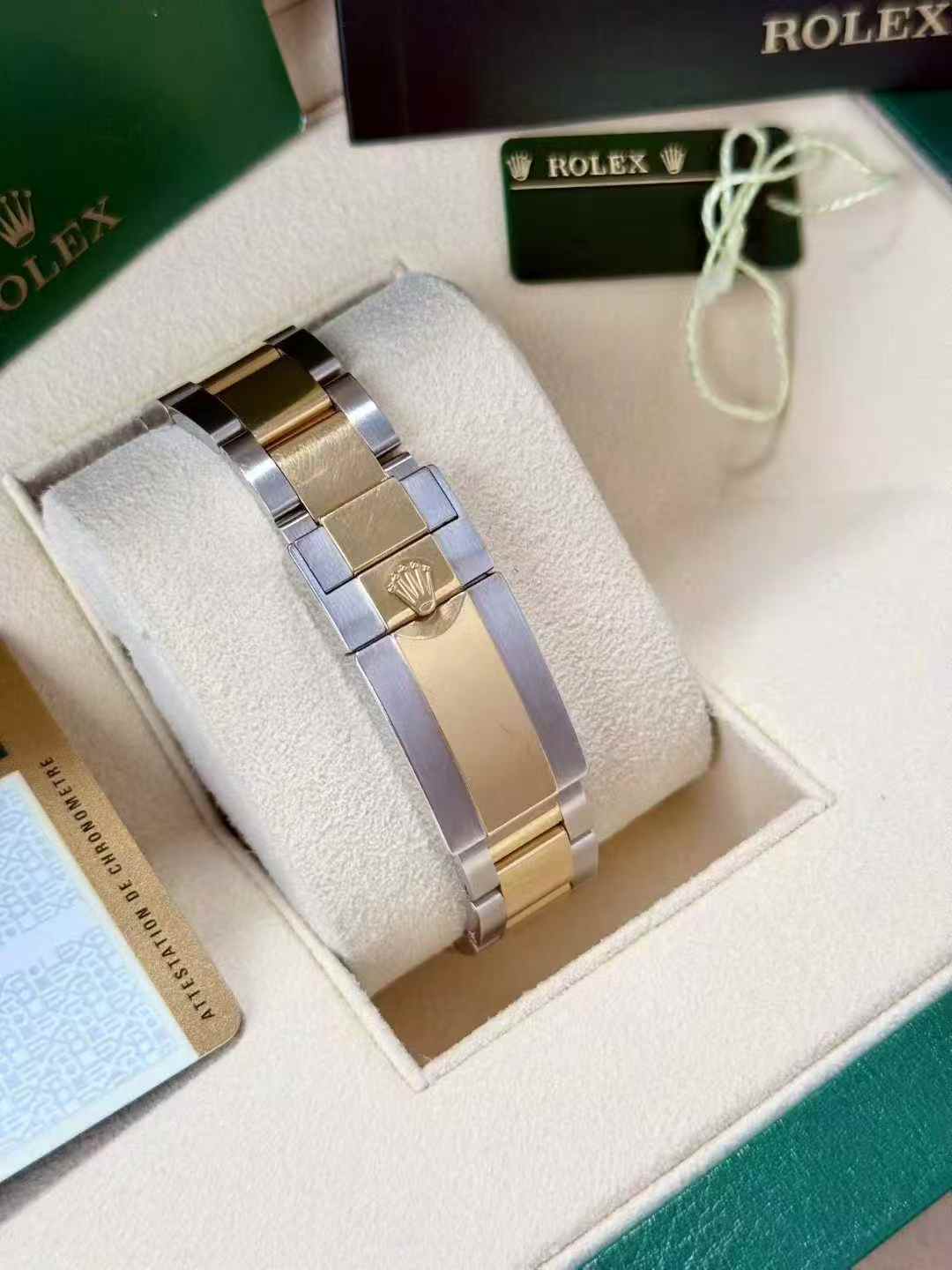 Rolex 116523 black diamond oyster 10.5 links