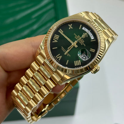 Rolex Day-Date 36 128238 Green Roman Ombre 2026