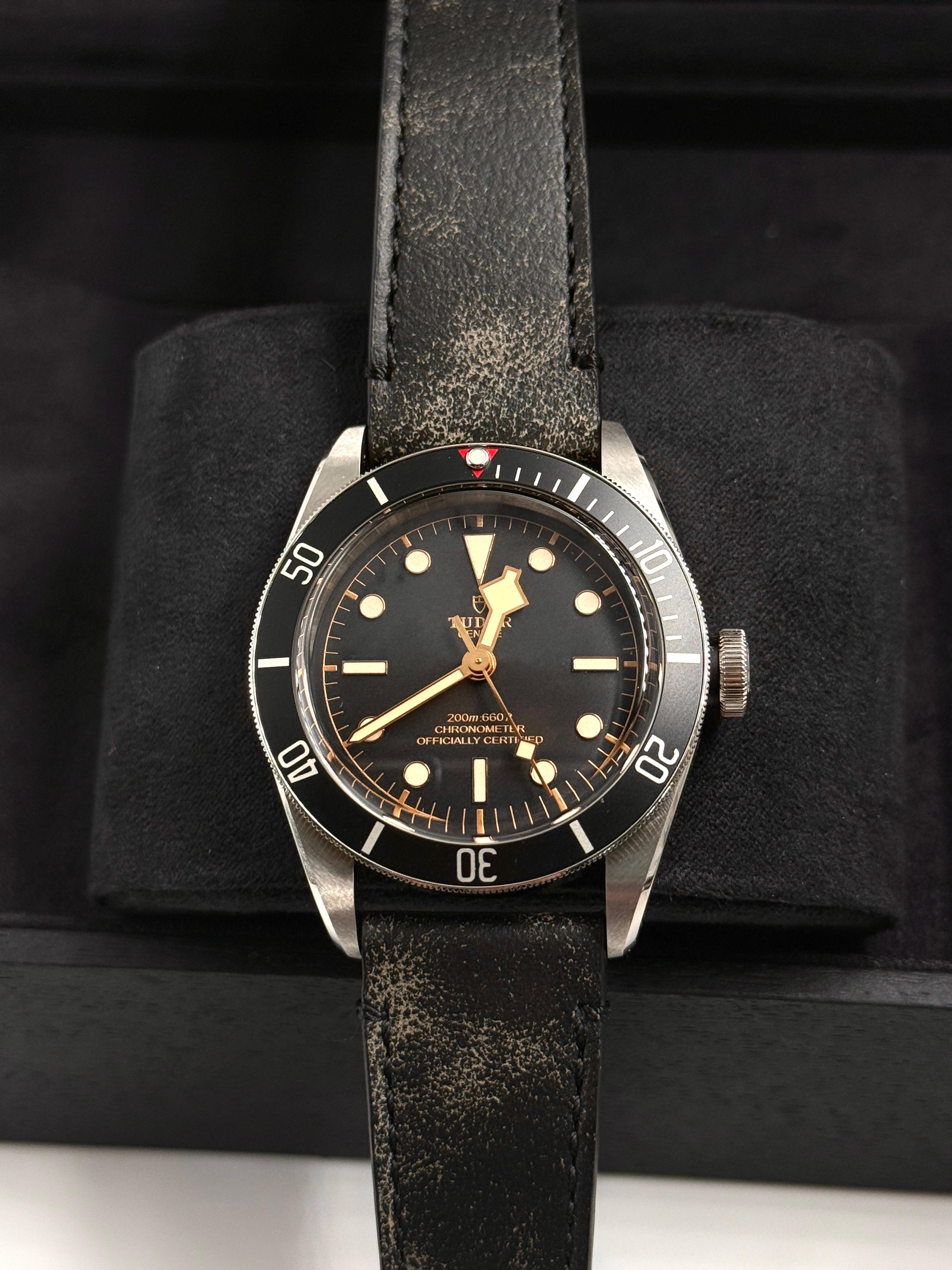 Tudor Black Bay 41mm 79230N-0008 Black Leather 2024 HWN