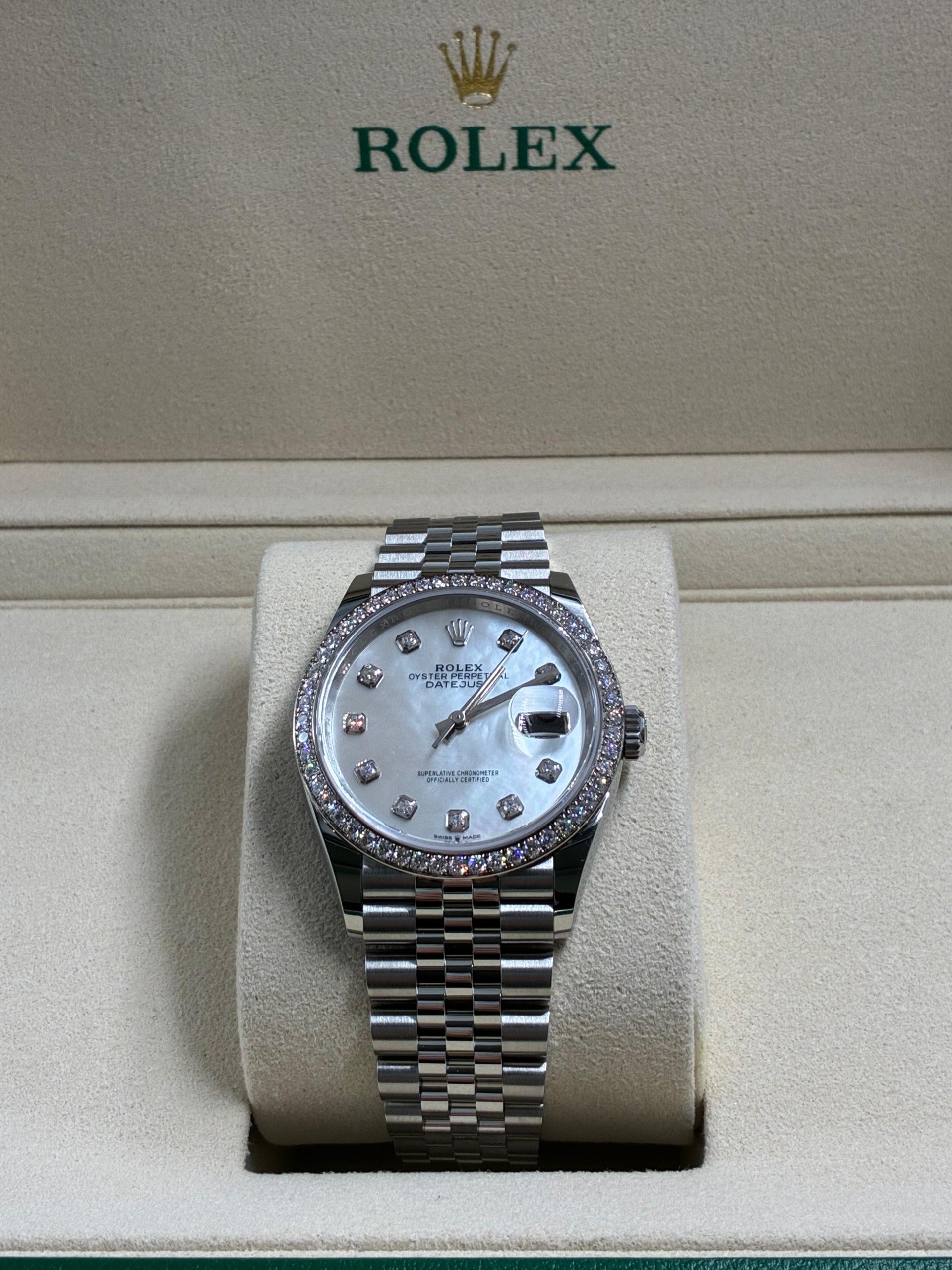 Rolex Datejust 36  126284RBR NG WHITE JUB
