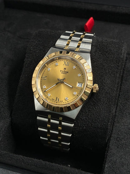 Tudor Royal Date 34 M28403-0006 Champagne Diamond 2026