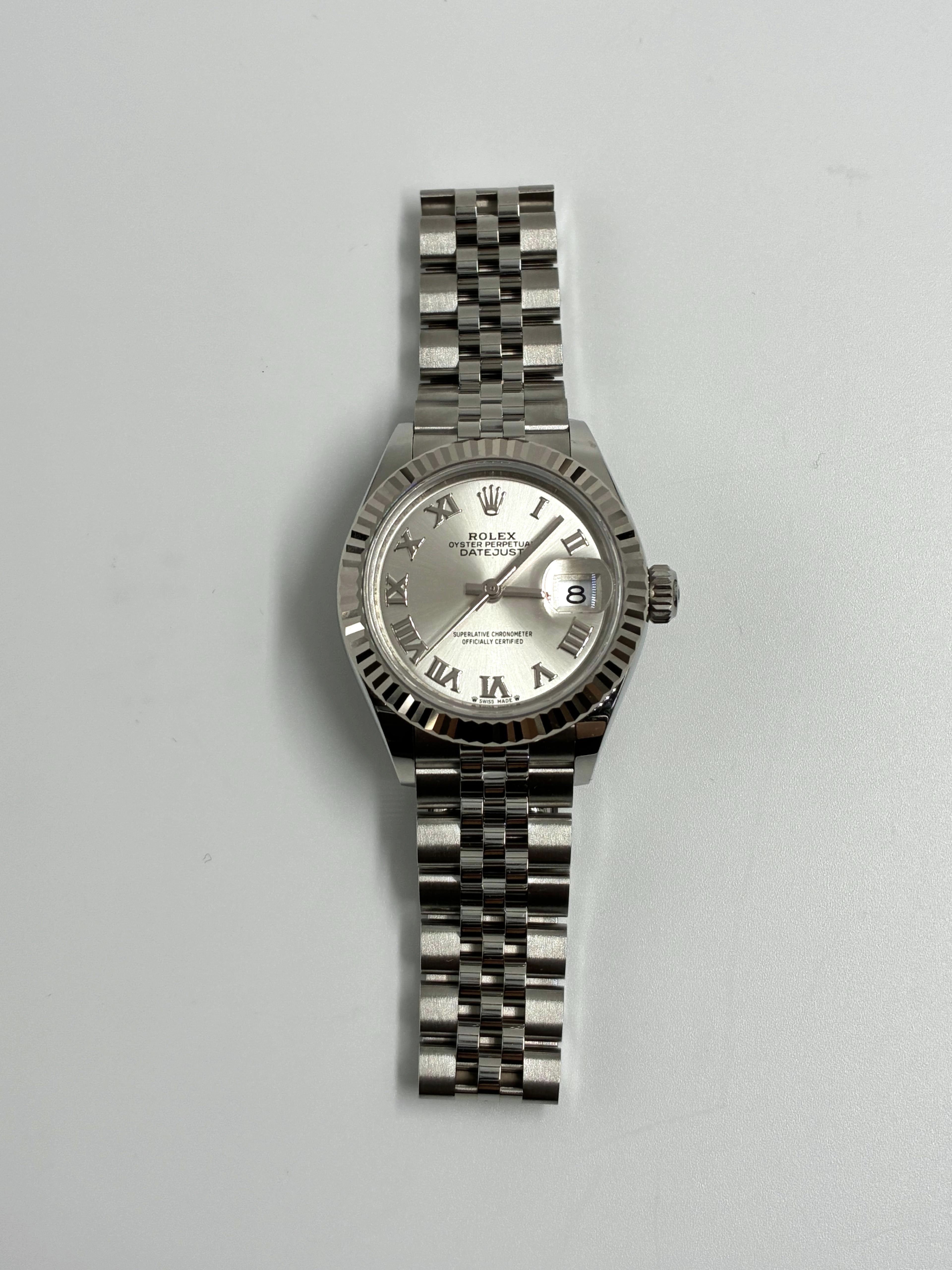 Rolex Lady-Datejust 279174 Silver Roman Jubilee 2025