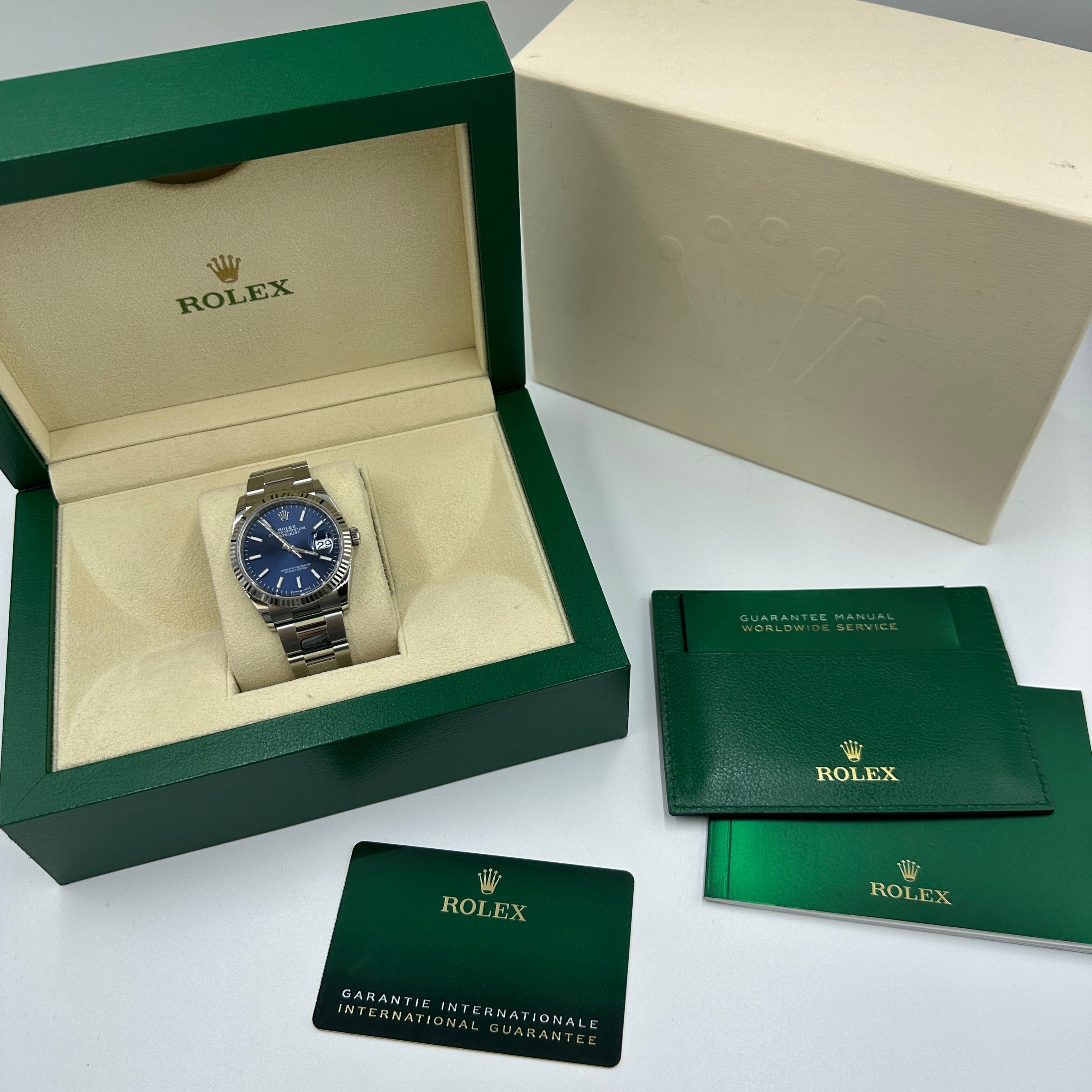 Rolex Datejust 36 126234 Blue Index Oyster 2025