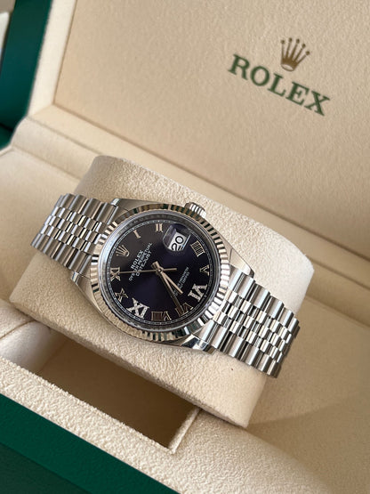 Rolex Datejust 36 126234 Purple VIIX Jubilee 2024