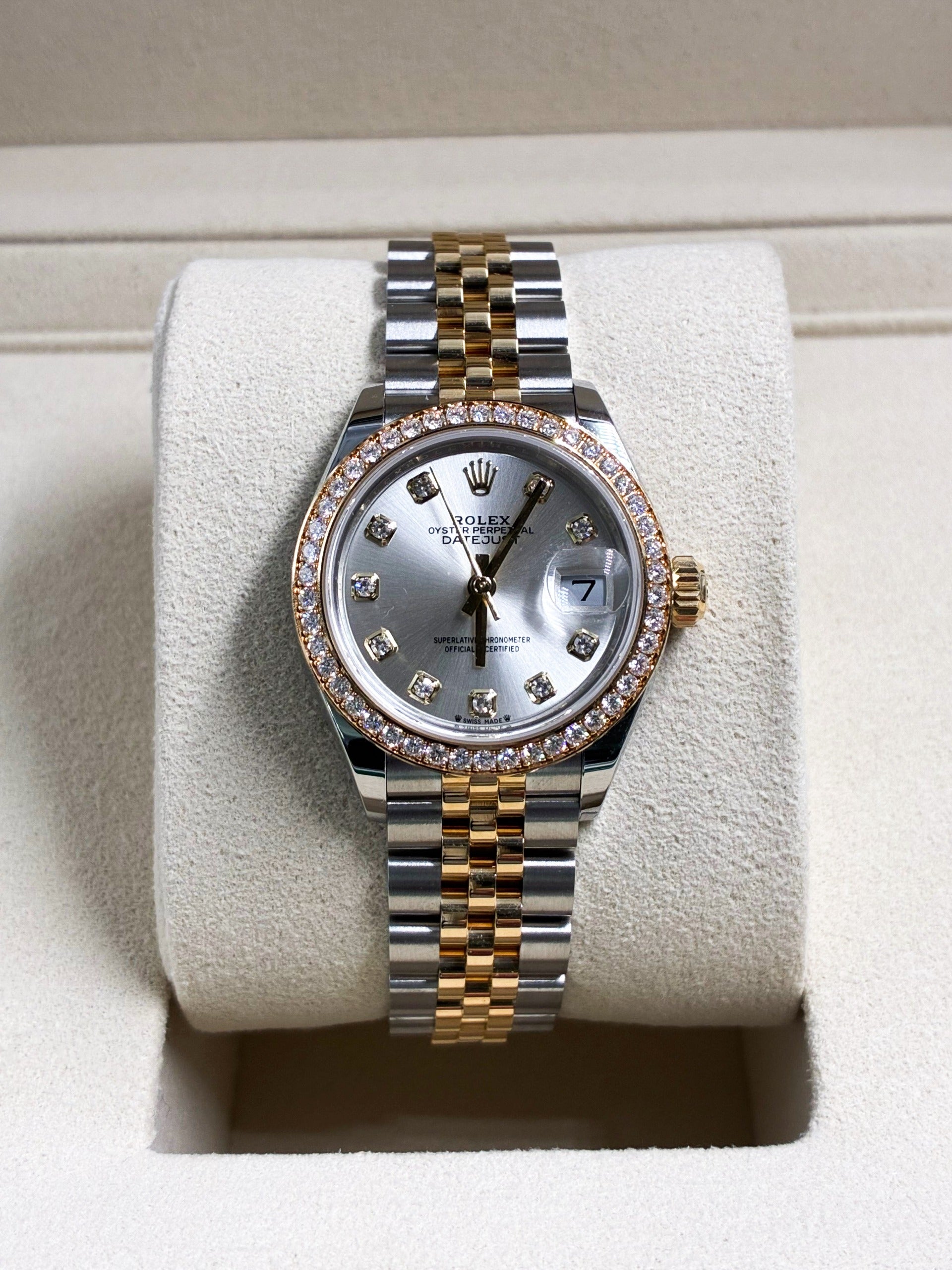Rolex Datejust 279383RBR Silver Jubilee