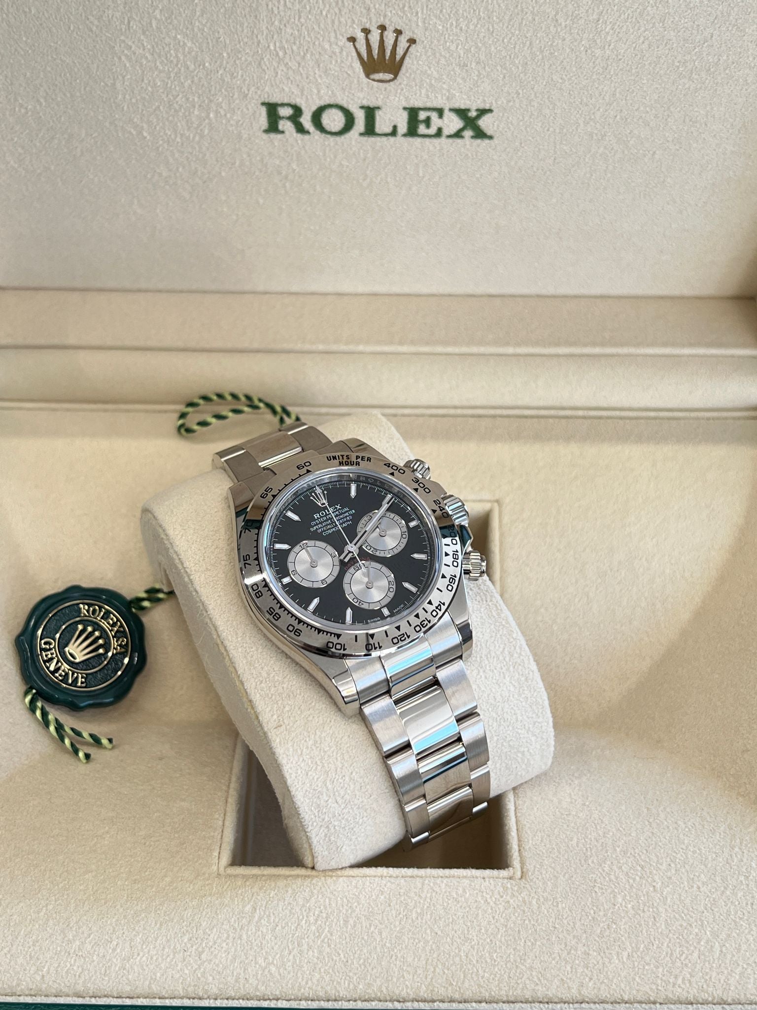 Rolex Cosmograph Daytona 126509 Bright Black And Steel