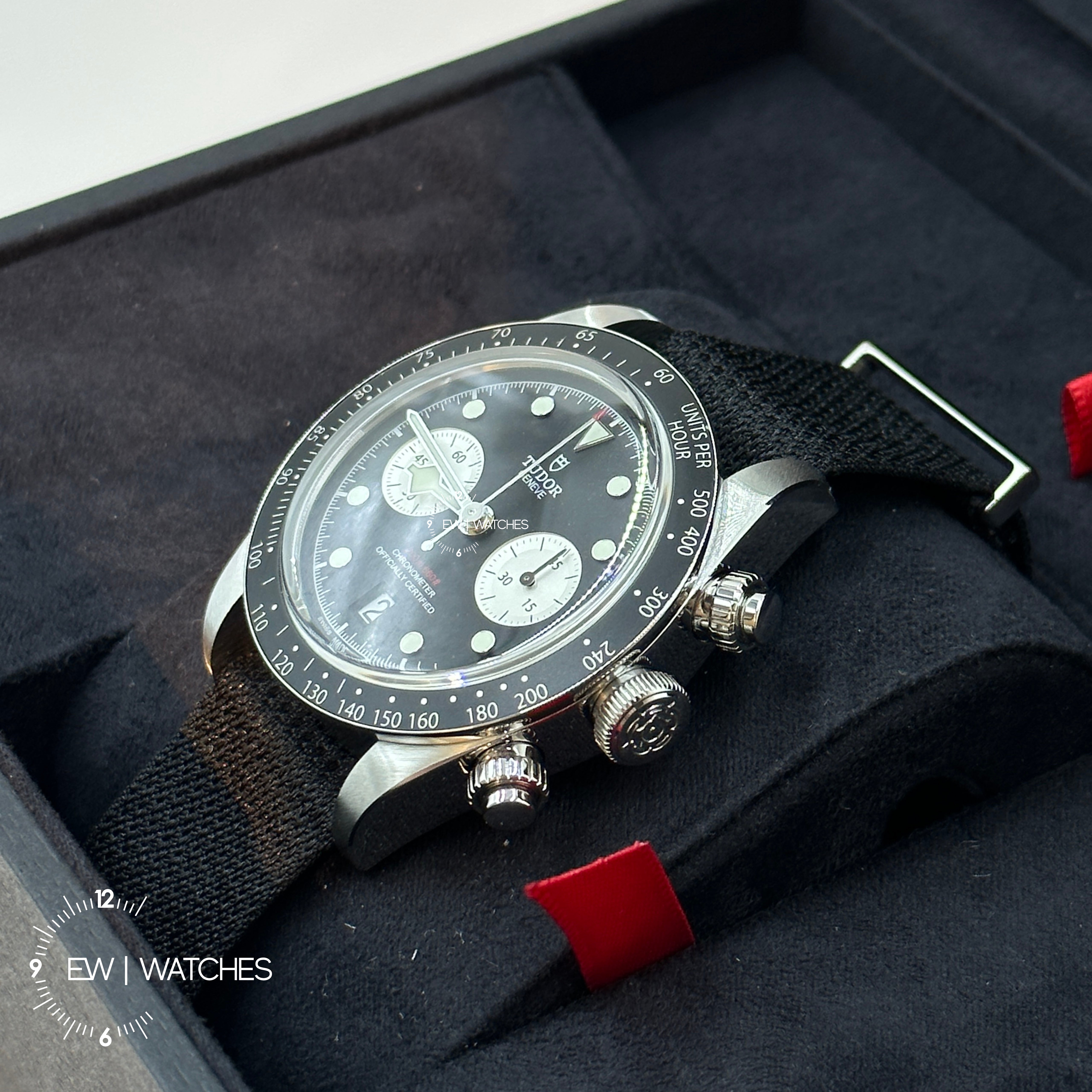 Tudor Black Bay Chrono 41mm 79360N-0007 Black Woven 2023