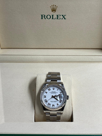 Rolex Datejust 36 126234 White Roman Oyster 2026