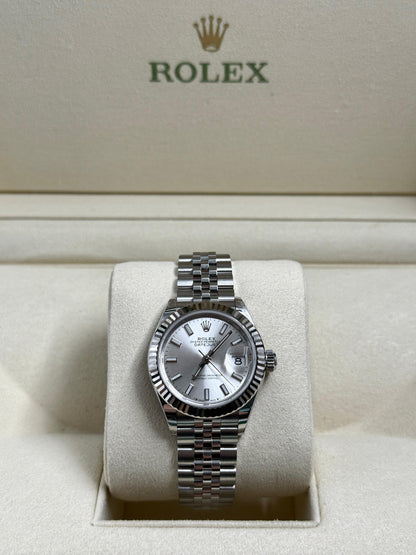 Rolex Lady-Datejust 279174 Silver Index Jubilee 2025