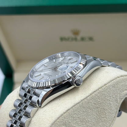 Rolex Datejust 36 126234 Silver Index Jubilee 2025