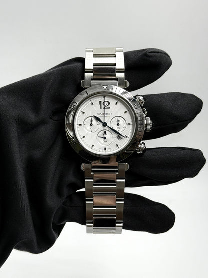 Cartier Pasha Chronograph Watch 41mm WSPA0018
