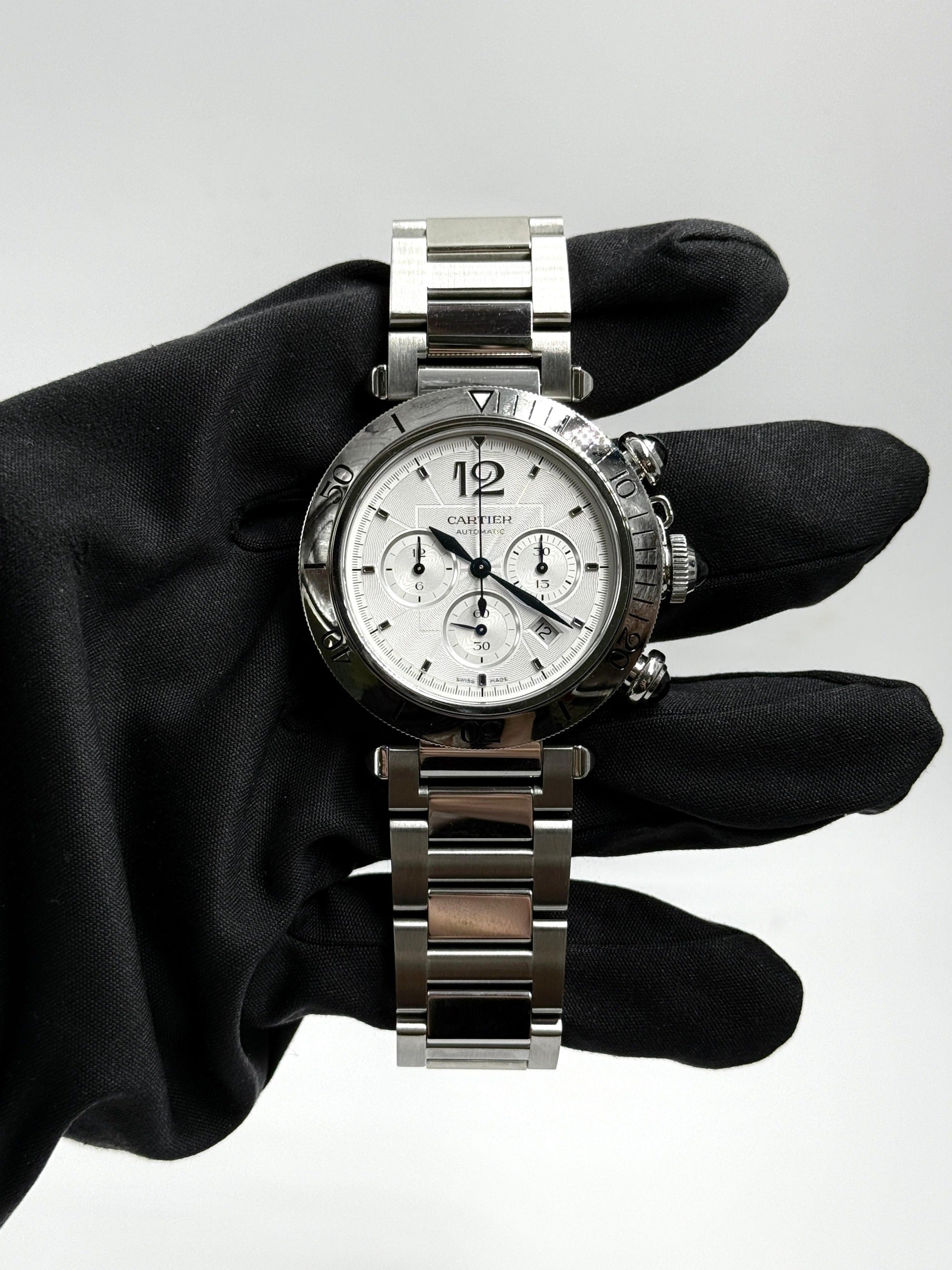 Cartier Pasha Chronograph Watch 41mm WSPA0018