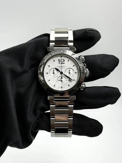 Cartier Pasha Chronograph Watch 41mm WSPA0018