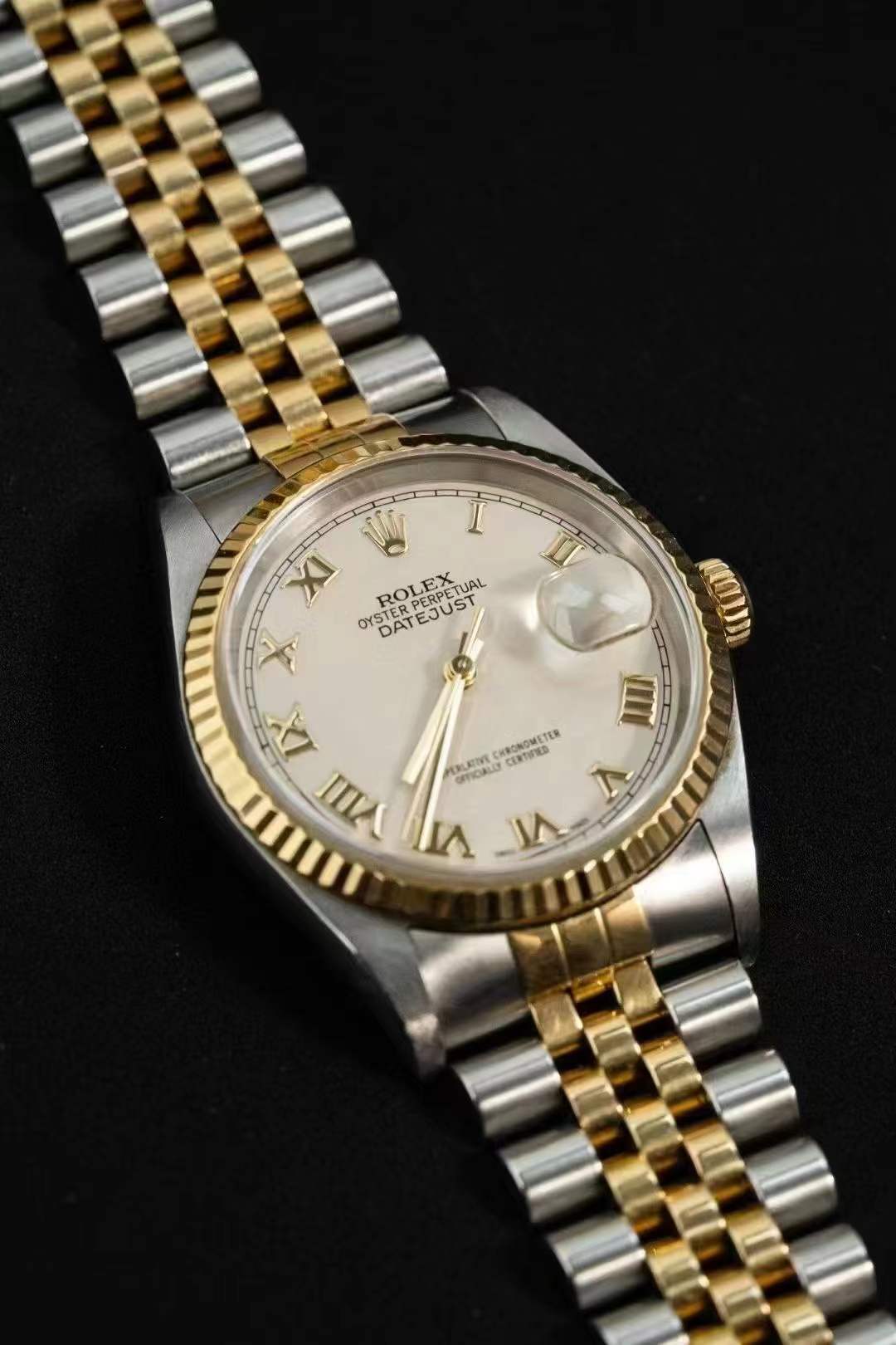 Rolex Datejust 36 16233 Cream Naked