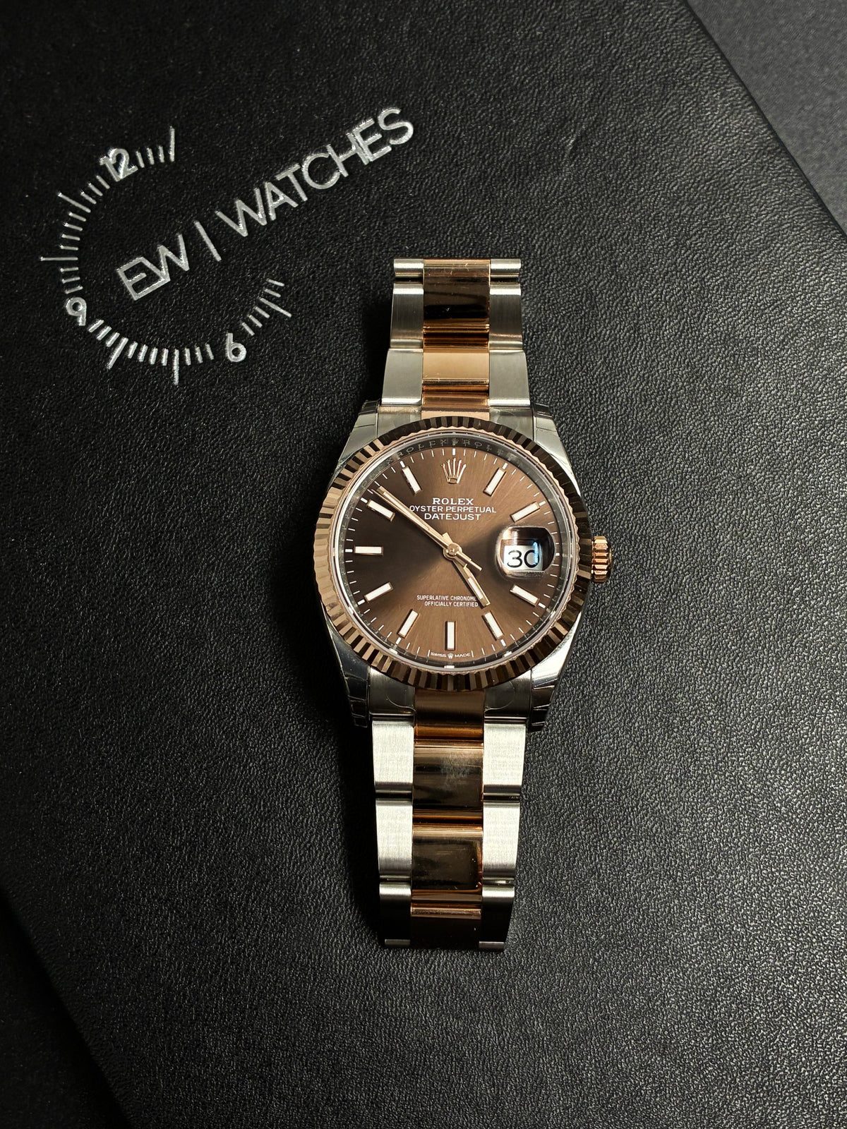 Rolex Datejust 36 126231 Chocolate Index Oyster 2026