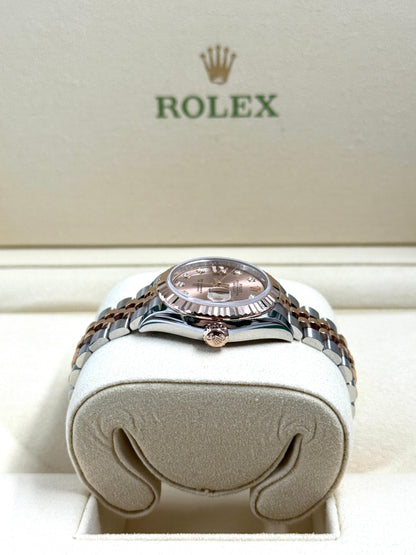 ROLEX  Lady-Datejust 28MM 279171G ROSE STAR  JUB