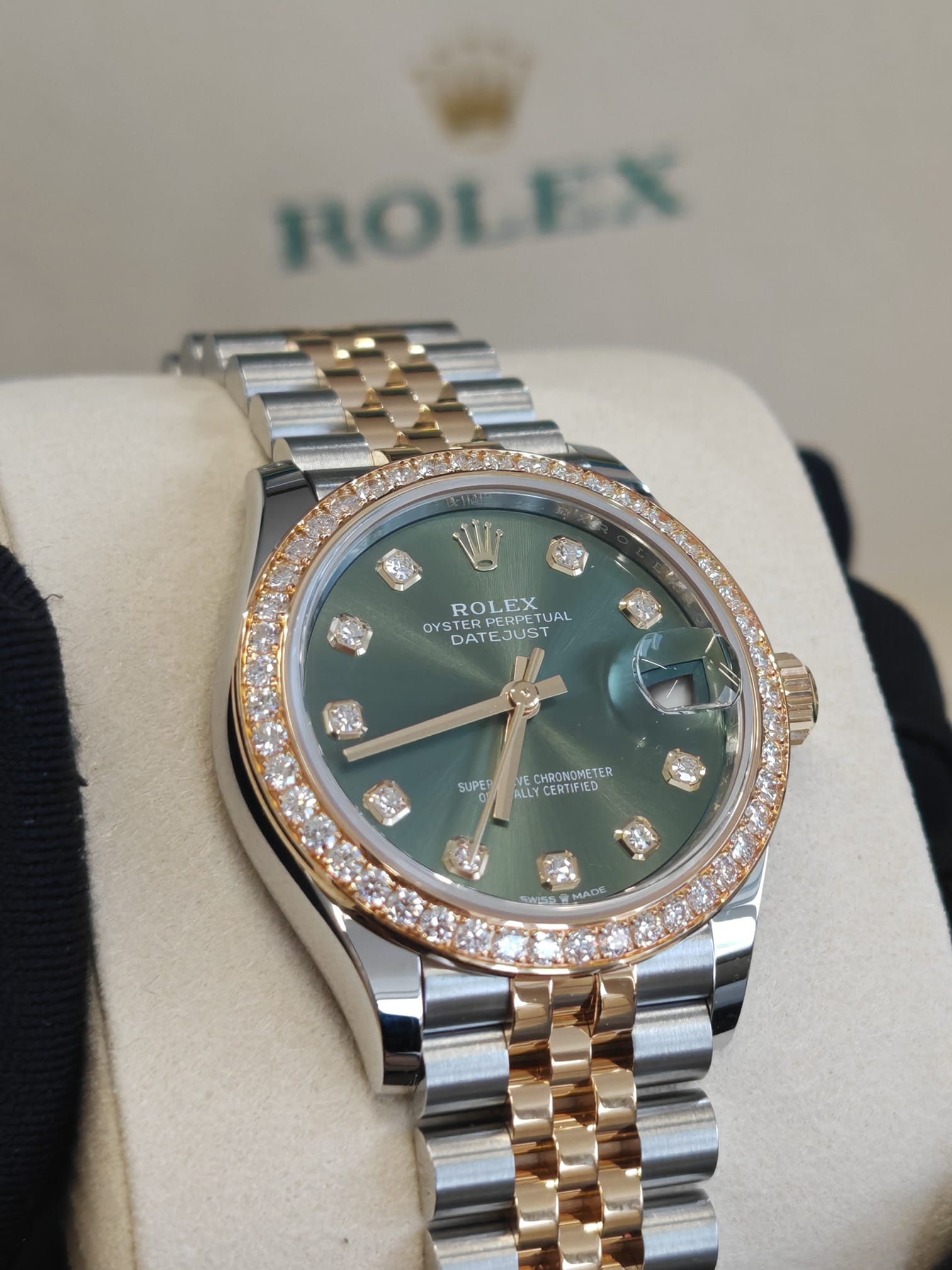 Rolex Datejust 31 278383RBR G Green Jubilee 2025