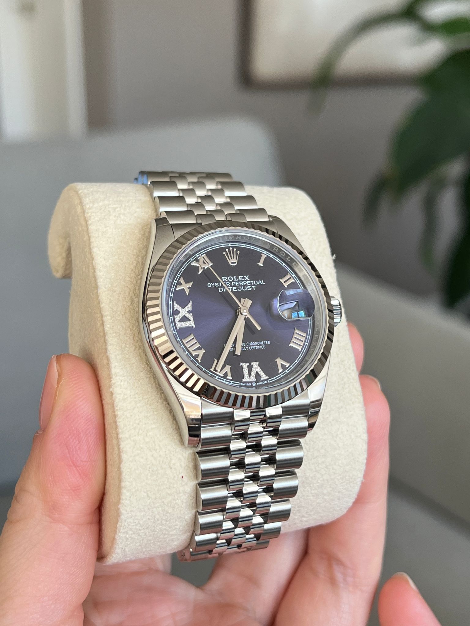 Rolex Datejust 36 126234 Purple VIIX Jubilee 2024