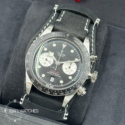 Tudor Black Bay Chrono 41mm 79360N-0005 Black Strap