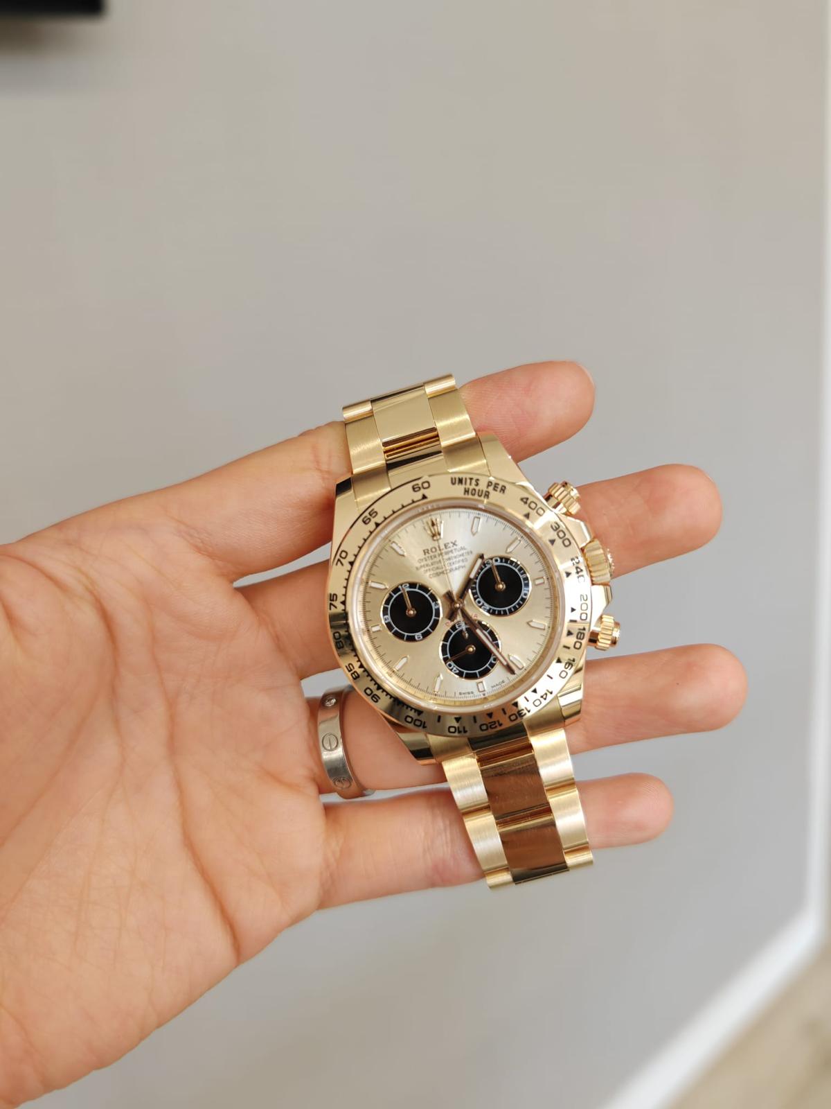 Rolex Cosmograph Daytona 126508 Golden and bright black