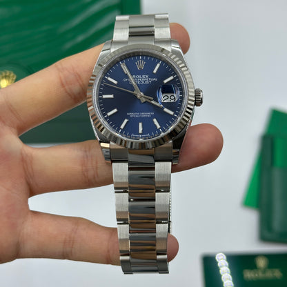 Rolex Datejust 36 126234 Blue Index Oyster 2025