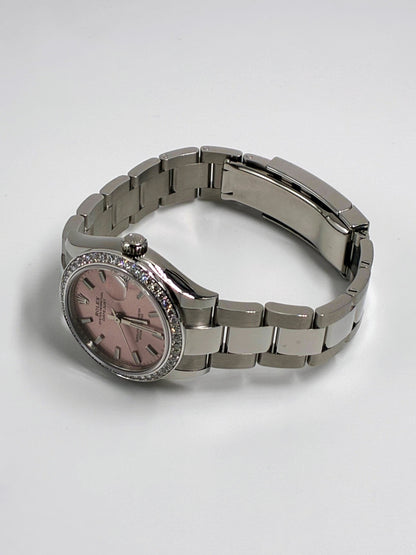Rolex Datejust 31 278384RBR PINK INDEX OYS